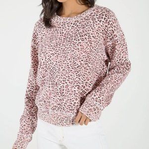 n:PHILANTHROPY Lauren Sweatshirt Blossom Leopard